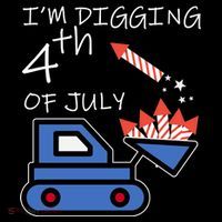 I'm Digging 4th Of July Women's Hoodie thumb 2