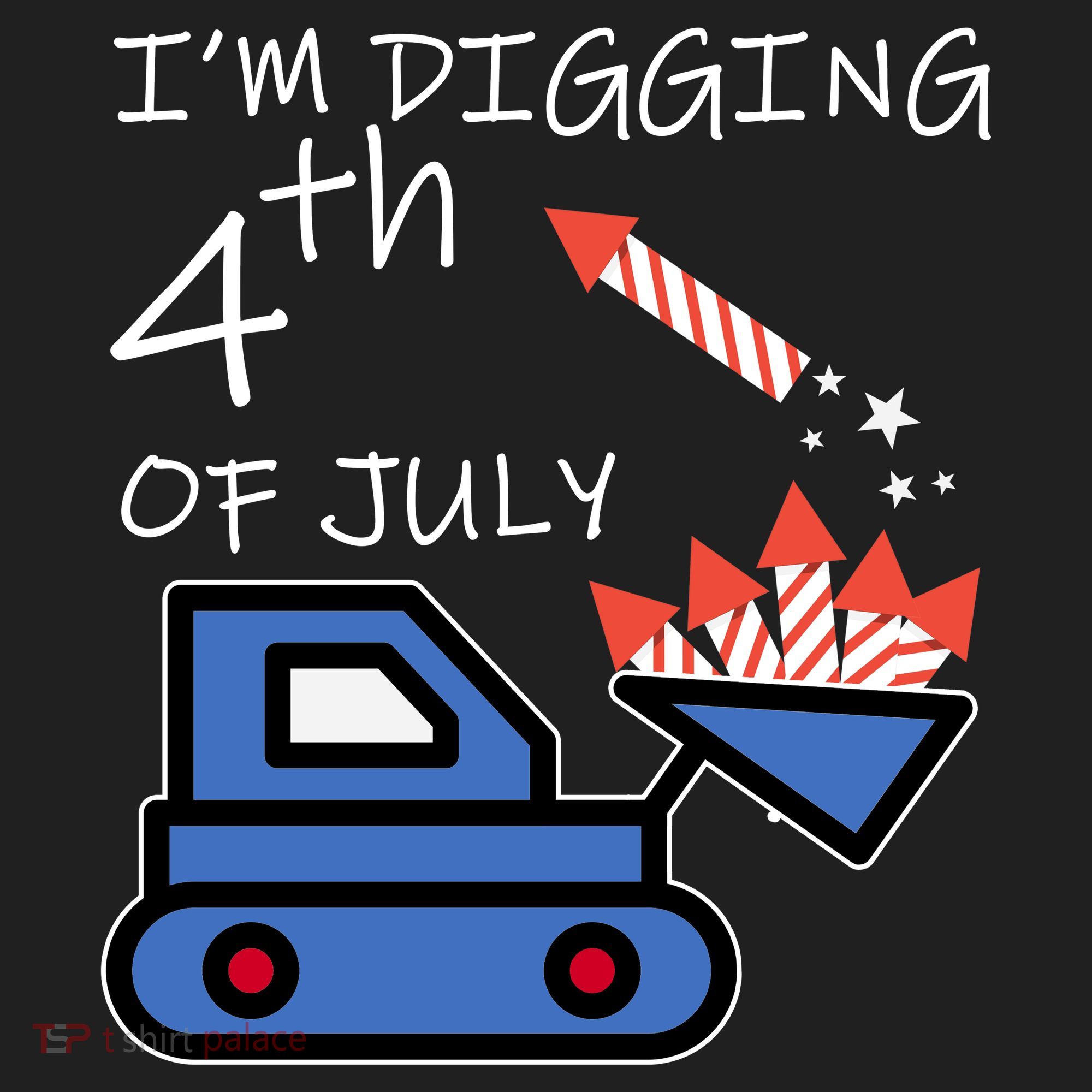 I'm Digging 4th Of July Tumbler