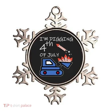 I'm Digging 4th Of July Ornament