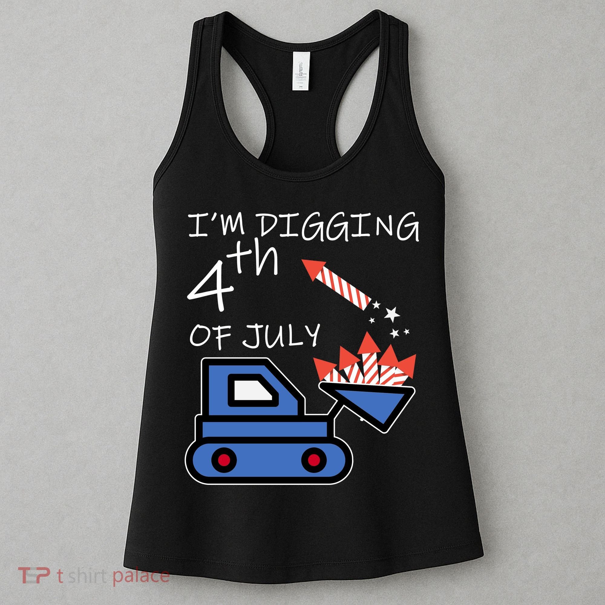 I'm Digging 4th Of July Women's Tank Top