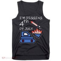 I'm Digging 4th Of July Tank Top thumb 0
