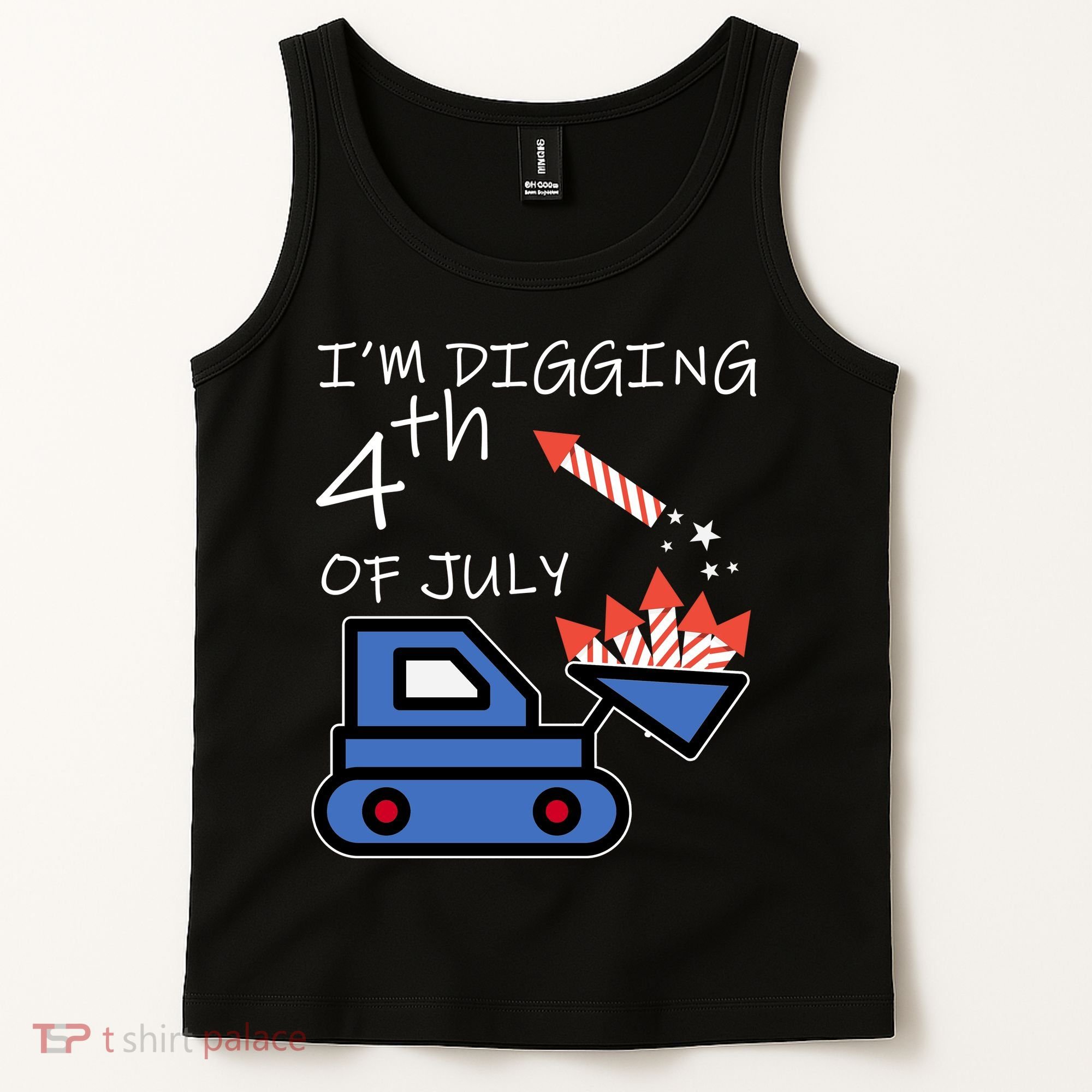 I'm Digging 4th Of July Tank Top