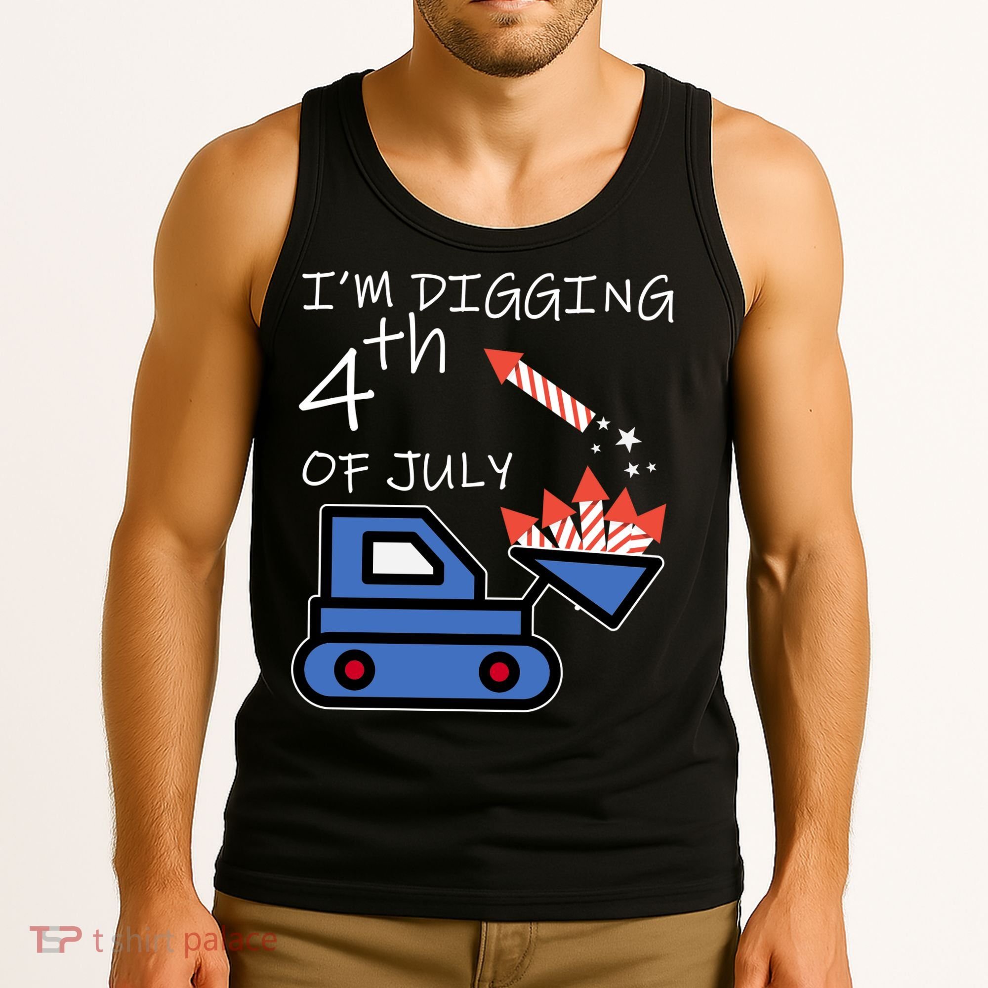 I'm Digging 4th Of July Tank Top