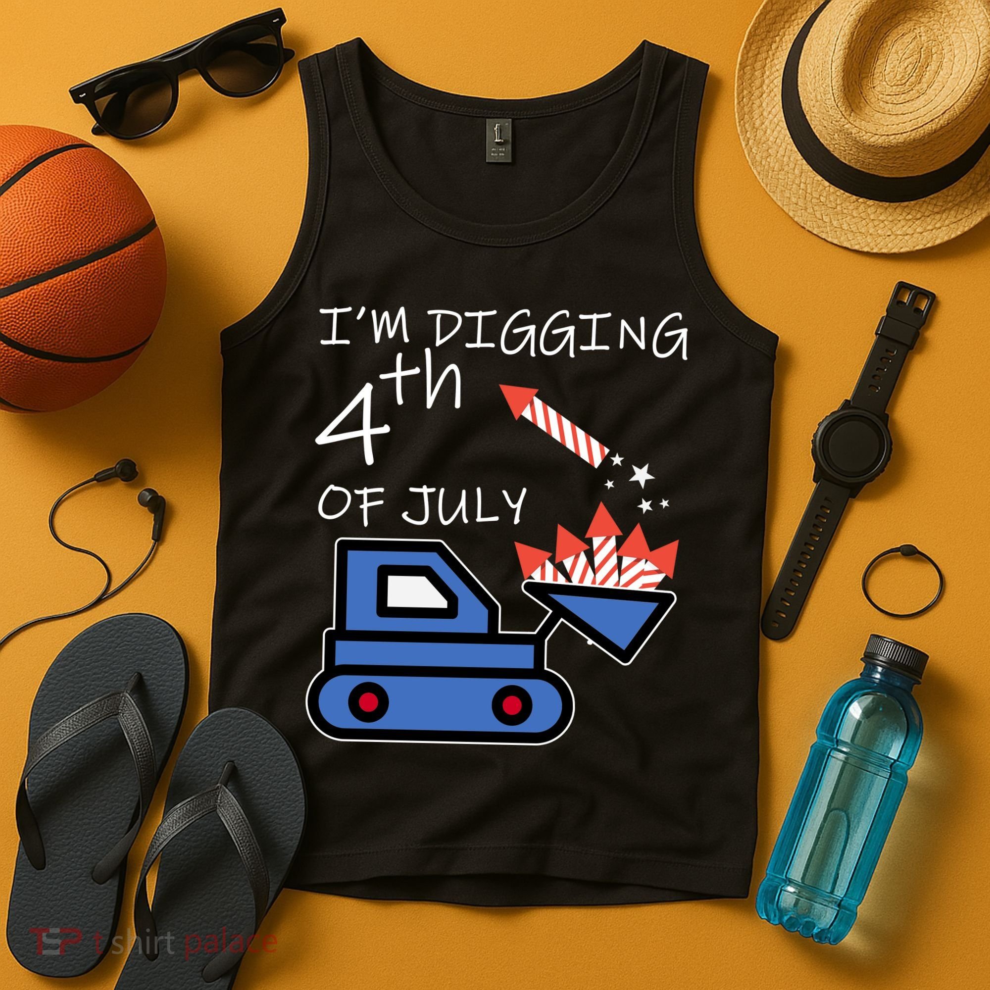 I'm Digging 4th Of July Tank Top