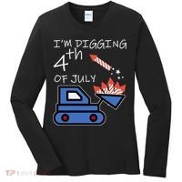 I'm Digging 4th Of July Women's Long Sleeve Shirt thumb 0