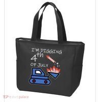 I'm Digging 4th Of July Tote Bag thumb 3