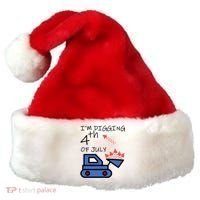 I'm Digging 4th Of July Santa Hat thumb 0