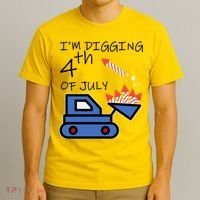 I'm Digging 4th Of July T-Shirt thumb 3