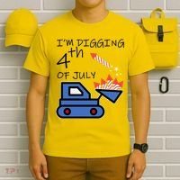 I'm Digging 4th Of July T-Shirt thumb 6