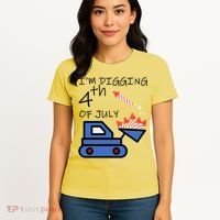 I'm Digging 4th Of July Women's T-Shirt thumb 4