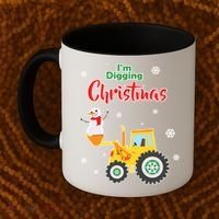 I'm Digging Christmas Coffee Mug thumb 2