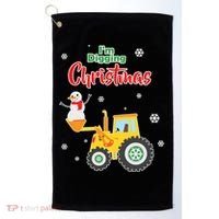 I'm Digging Christmas Golf Towel thumb 0