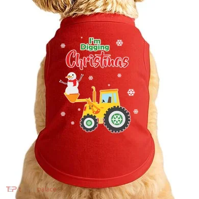 I'm Digging Christmas Doggie Tank