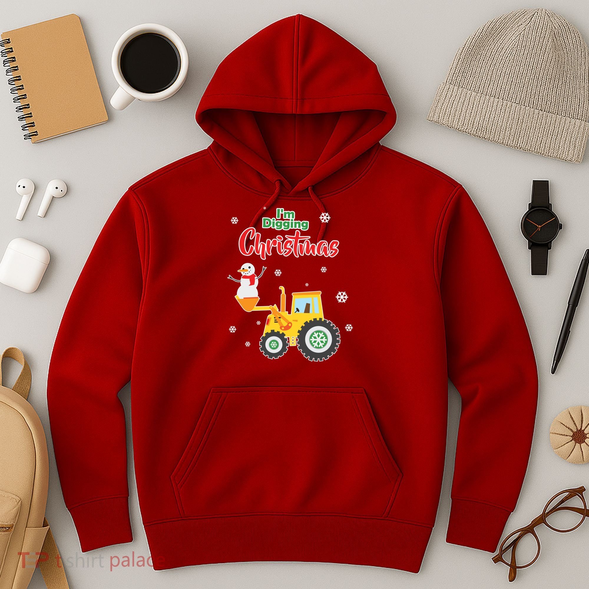 I'm Digging Christmas Hoodie