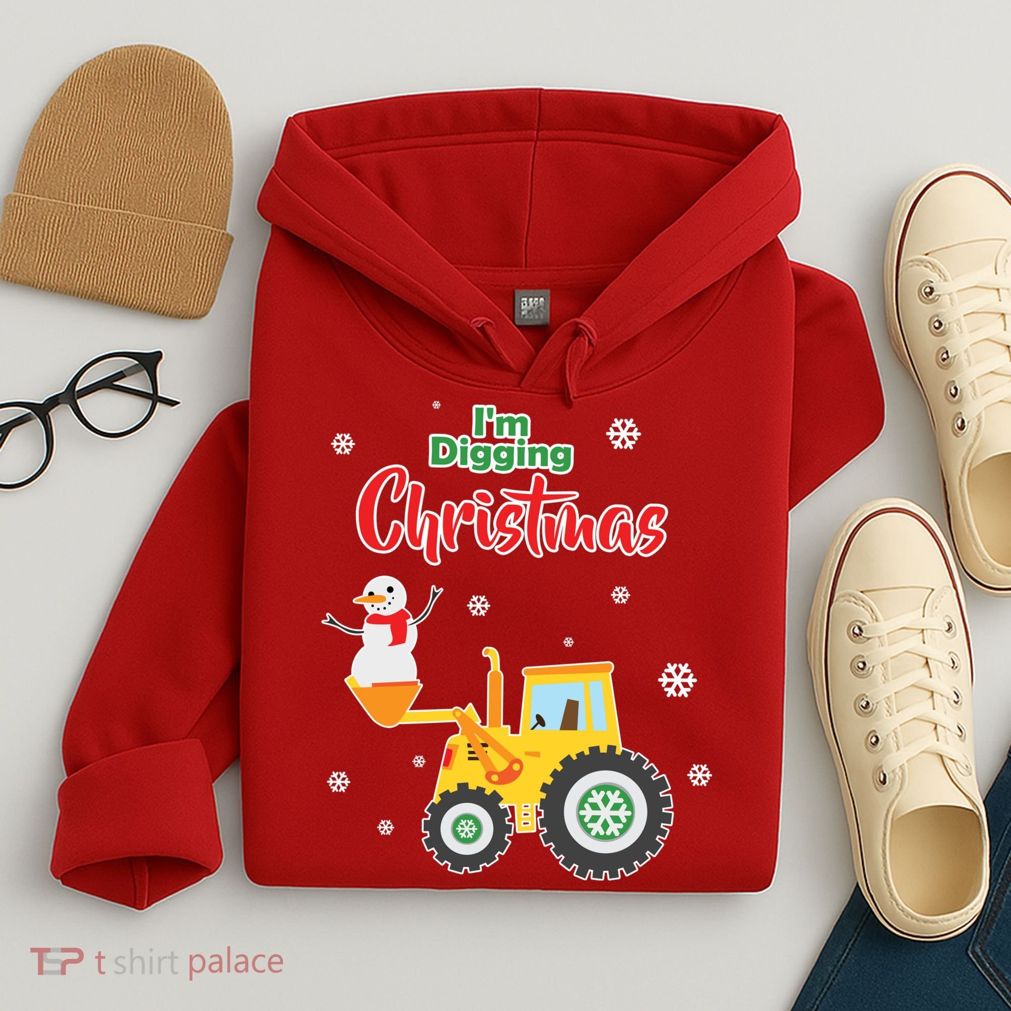 I'm Digging Christmas Hoodie