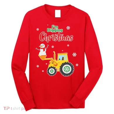 I'm Digging Christmas Long Sleeve Shirt