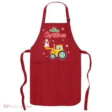 I'm Digging Christmas Apron