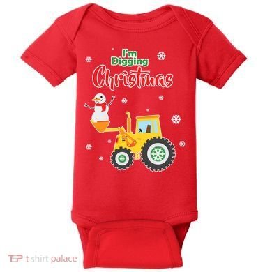 I'm Digging Christmas Baby Bodysuit