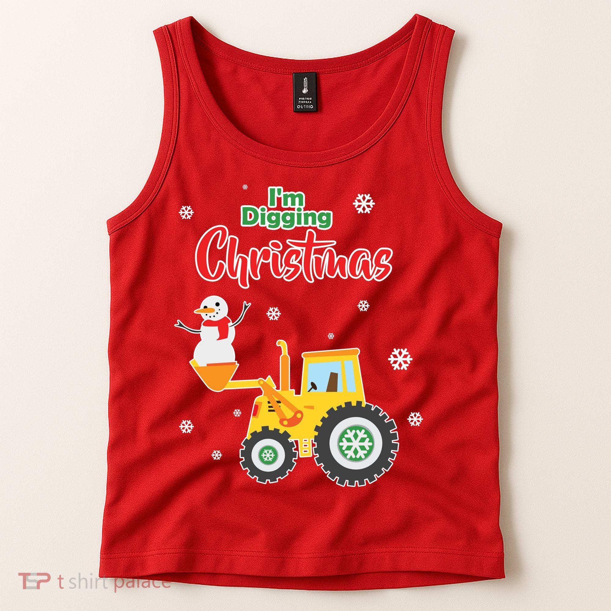 I'm Digging Christmas Tank Top
