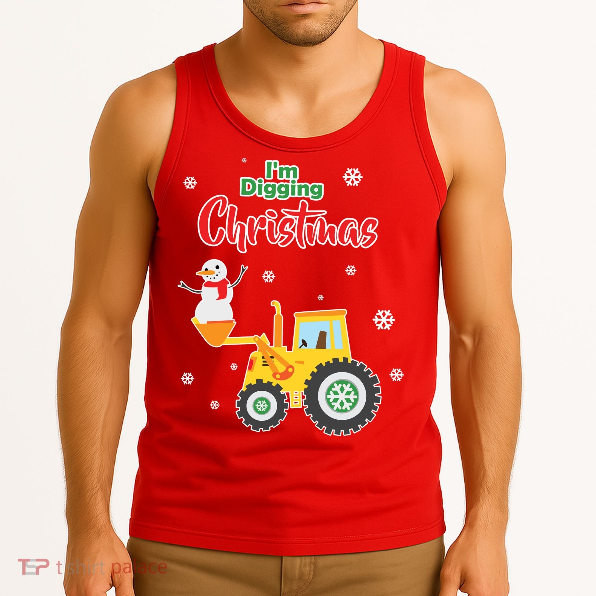 I'm Digging Christmas Tank Top