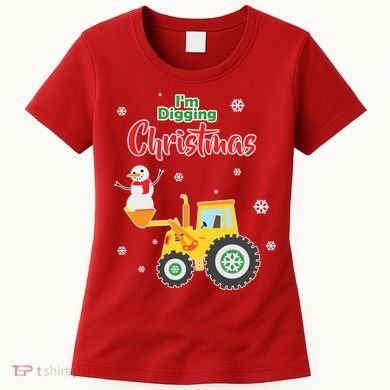 I'm Digging Christmas Women's T-Shirt