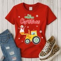 I'm Digging Christmas Women's T-Shirt thumb 3