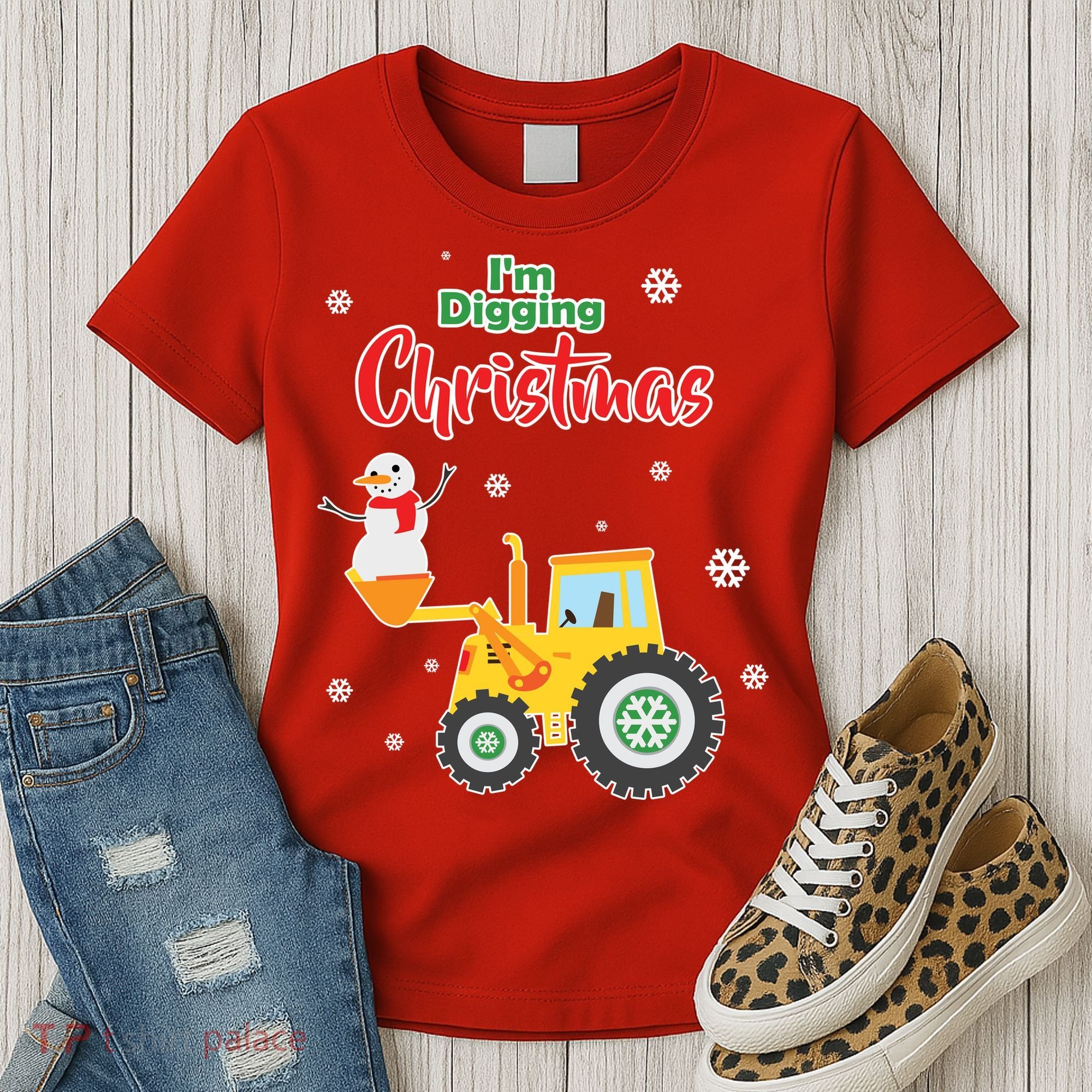 I'm Digging Christmas Women's T-Shirt
