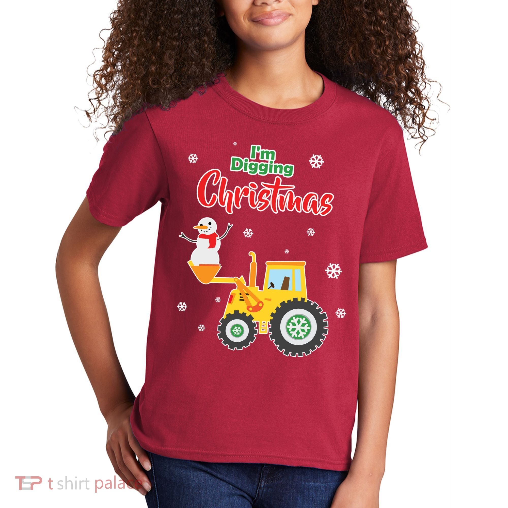 I'm Digging Christmas Kids T-Shirt