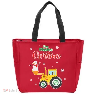 I'm Digging Christmas Tote Bag