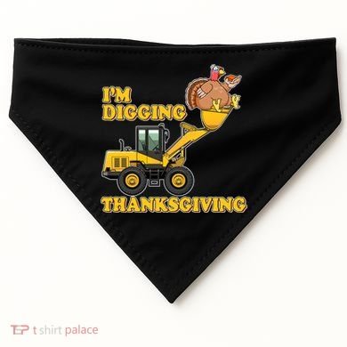 I'm Digging Thanksgiving USA-Made Doggie Bandana