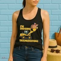 I'm Digging Thanksgiving Women's Tank Top thumb 2