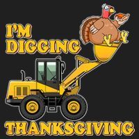 I'm Digging Thanksgiving Golf Towel thumb 3