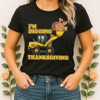 I'm Digging Thanksgiving Women's T-Shirt thumb 2