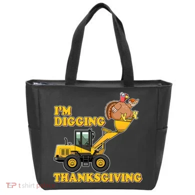 I'm Digging Thanksgiving Tote Bag