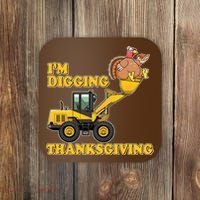 I'm Digging Thanksgiving Coaster thumb 0