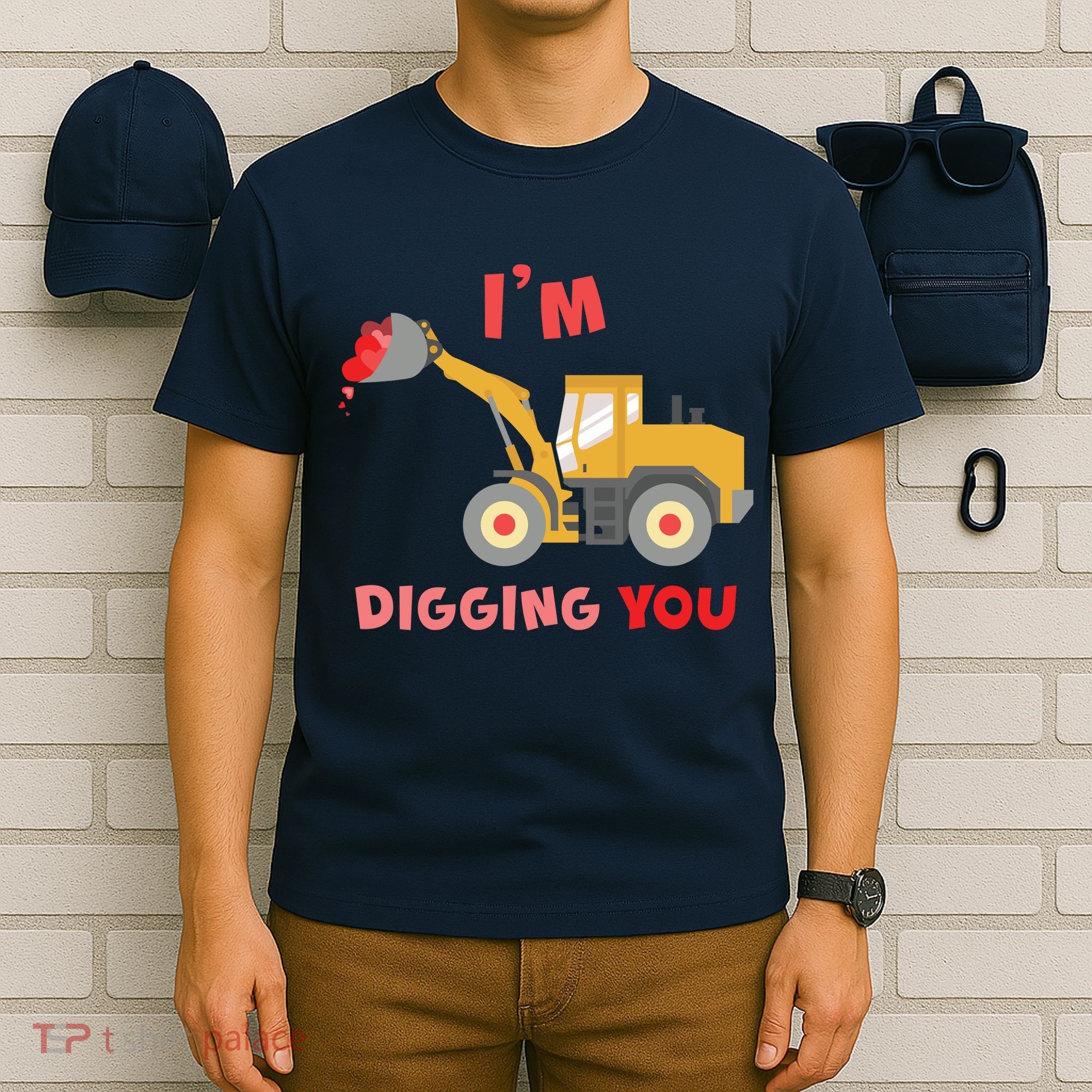 I'm Digging You Tractor Valentine's Day T-Shirt