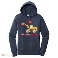 I'm Digging You Tractor Valentine's Day Women's Hoodie thumb 0