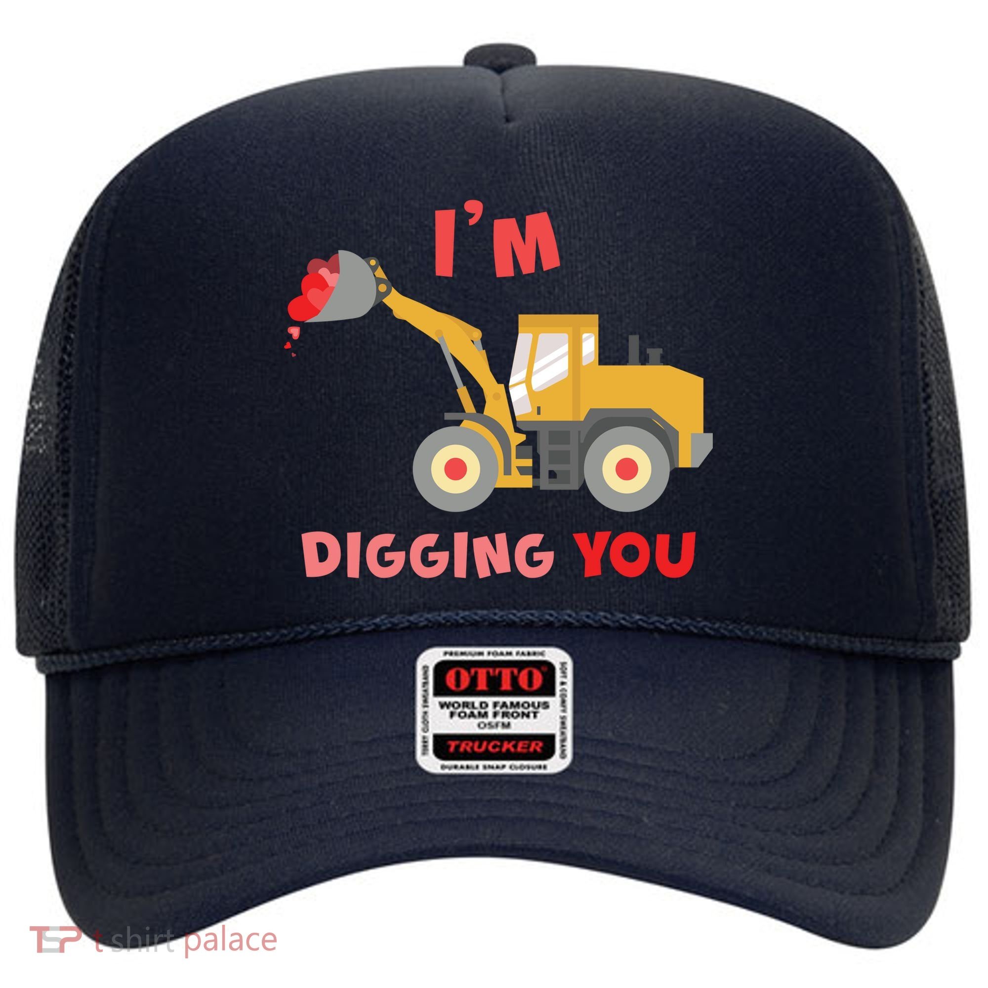 I'm Digging You Tractor Valentine's Day Hat