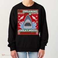 I'm Dreaming Of A Great White Christmas Women's Sweatshirt thumb 0