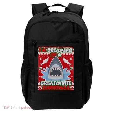 I'm Dreaming Of A Great White Christmas Backpack