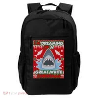 I'm Dreaming Of A Great White Christmas Backpack thumb 0