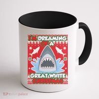 I'm Dreaming Of A Great White Christmas Coffee Mug thumb 1