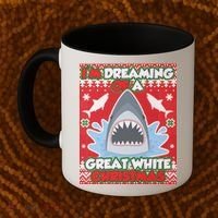 I'm Dreaming Of A Great White Christmas Coffee Mug thumb 2