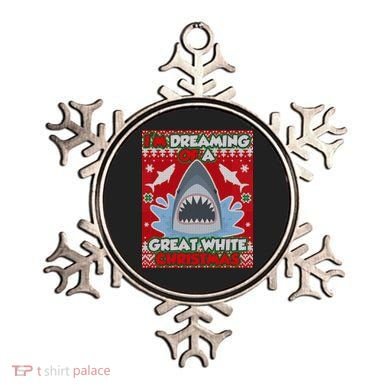 I'm Dreaming Of A Great White Christmas Ornament