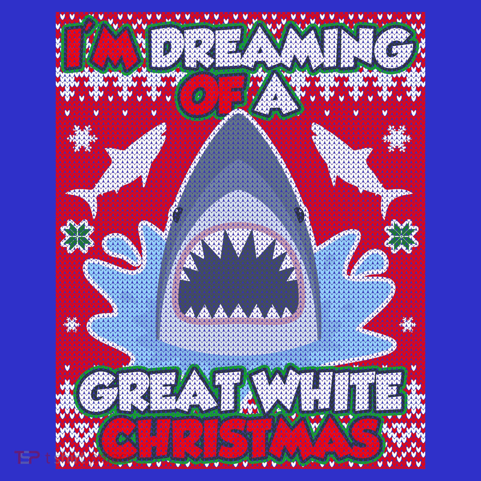 I'm Dreaming Of A Great White Christmas Apron