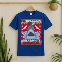 I'm Dreaming Of A Great White Christmas T-Shirt thumb 2