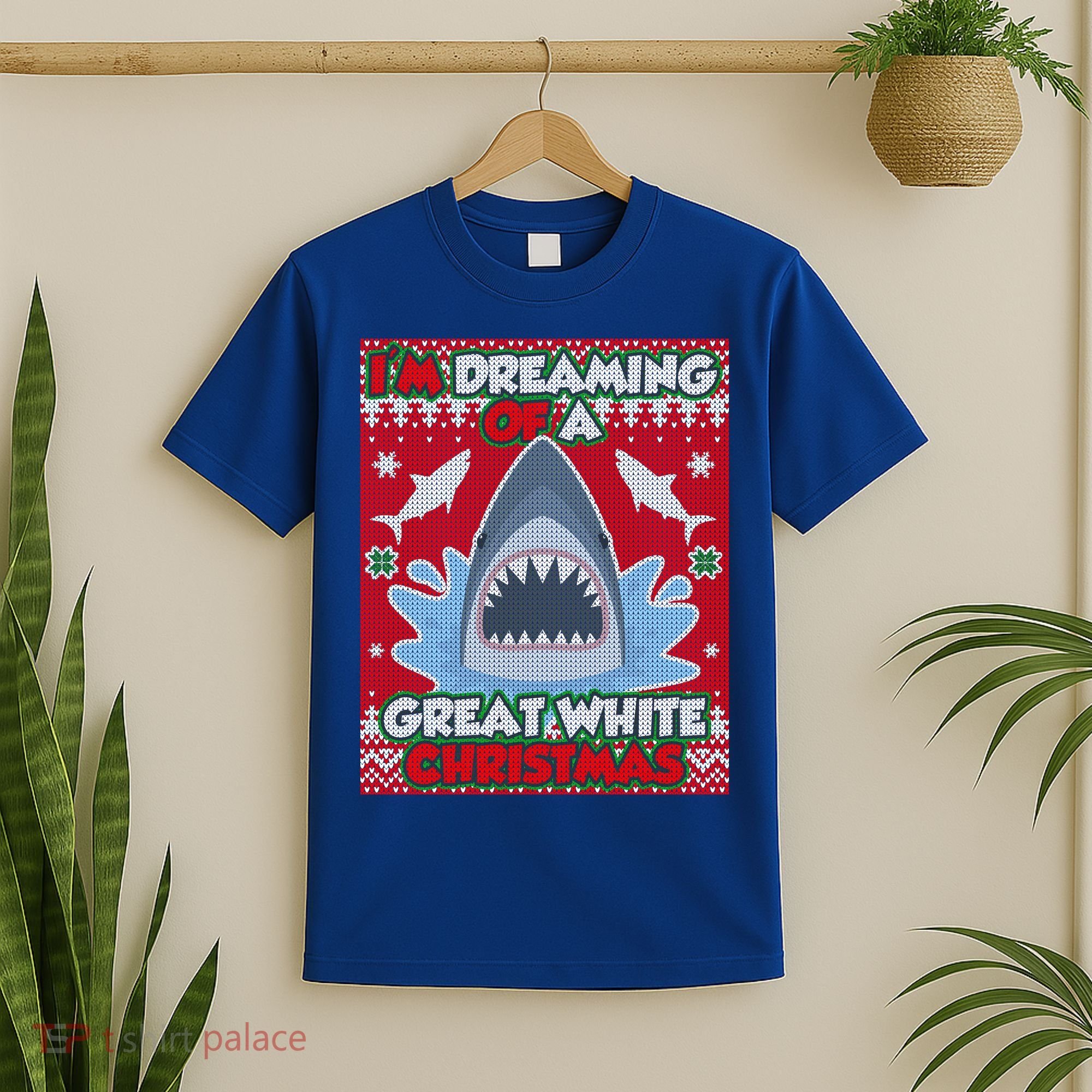 I'm Dreaming Of A Great White Christmas T-Shirt