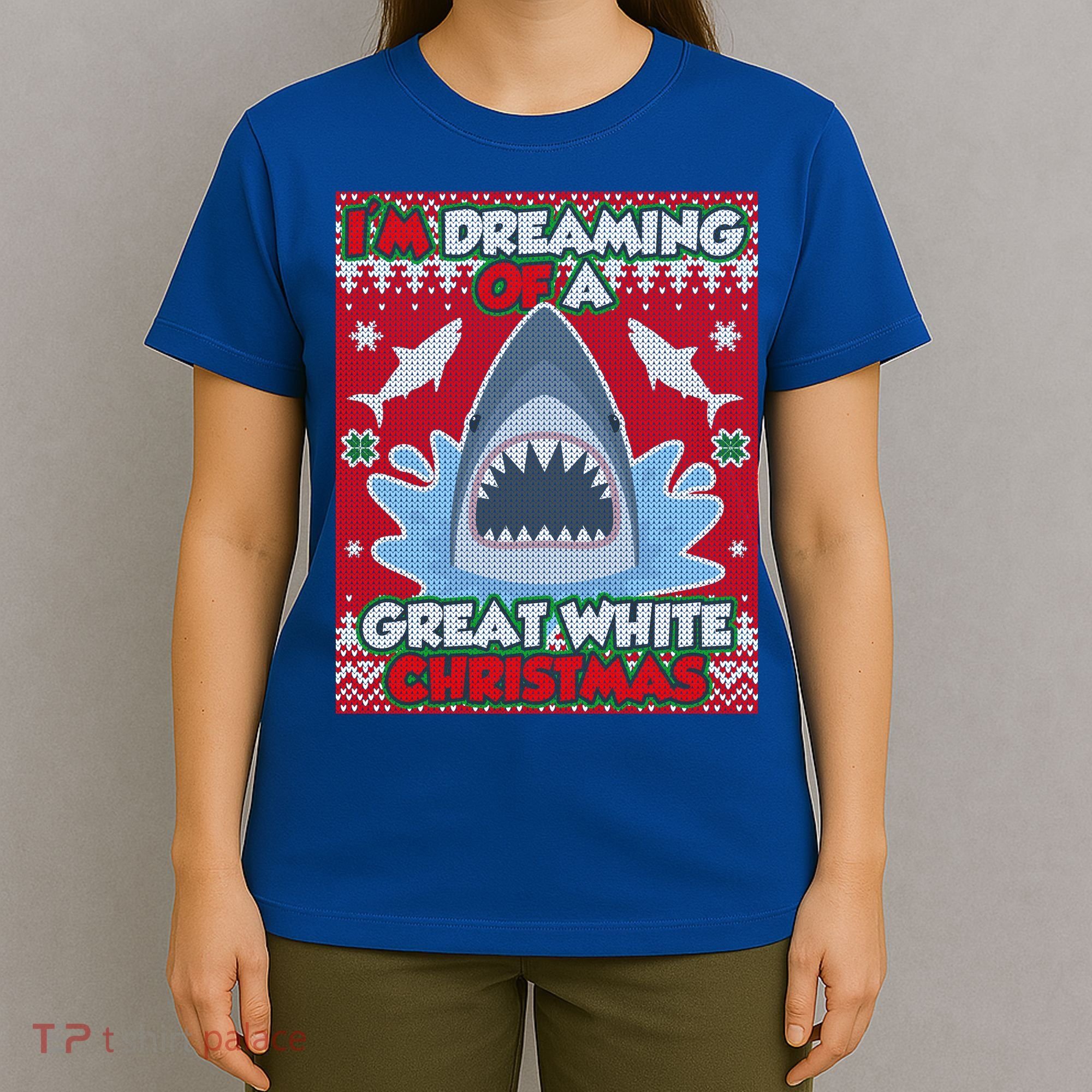 I'm Dreaming Of A Great White Christmas T-Shirt