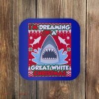 I'm Dreaming Of A Great White Christmas Coaster thumb 0