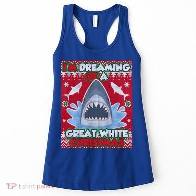 I'm Dreaming Of A Great White Christmas Women's Tank Top